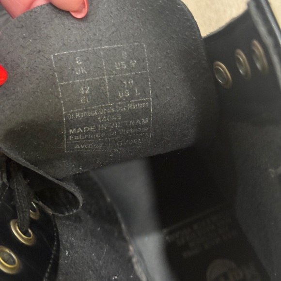 Dr. Martens Vegan Black Lace-Up Boots - Picture 5 of 6